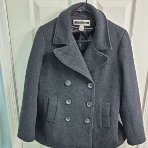 Kristen Blake Dark Grey Peacoat